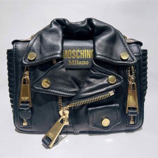 モスキーノ(MOSCHINO)のMOSCHINO モスキーノ バイカーショルダーバッグ(ショルダーバッグ)