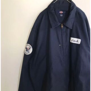 ディッキーズ(Dickies)のディッキーズ　ワークジャケット ワッペン　古着ビンテージ(ブルゾン)