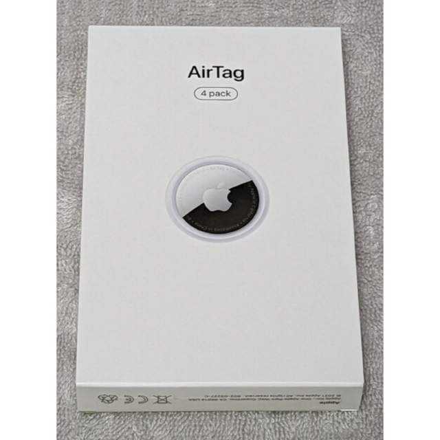 Apple新品未開封　AirTag 4個入り