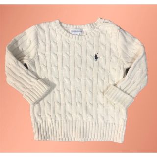 ラルフローレン(Ralph Lauren)のラルフローレン  ケーブル　ニット　セーター　18M(ニット/セーター)