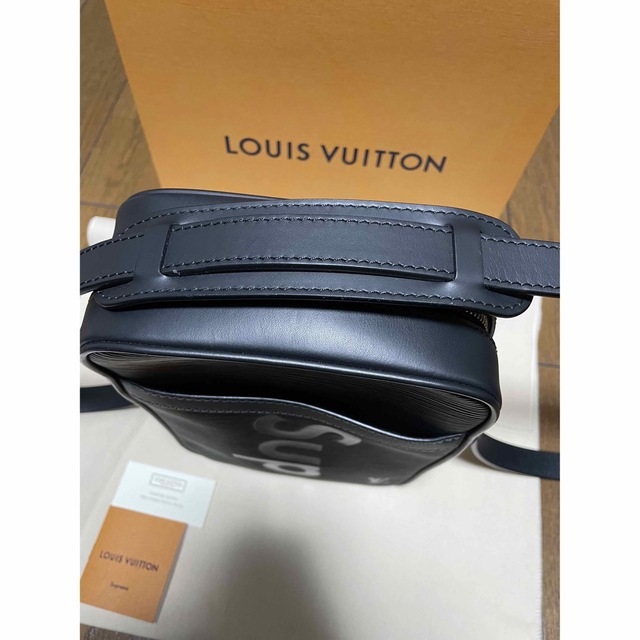 希少 新品 Supreme x Louis Vuitton 黒ダヌーブ PPM