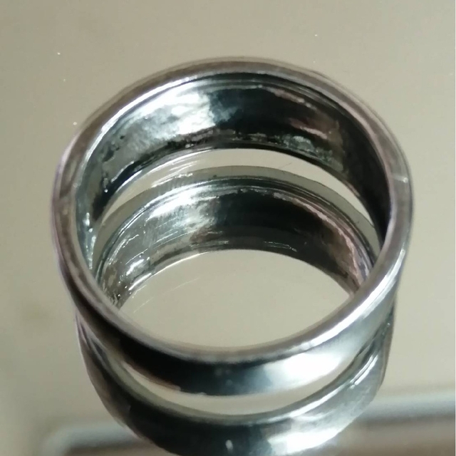 【SALE】リング メンズ アクセサリー シルバー おしゃれ 目玉 指輪 20号 レディースのアクセサリー(リング(指輪))の商品写真