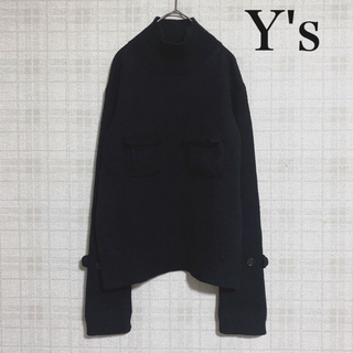ワイズ(Y's)のy's vintage ハイネックポケットニット(ニット/セーター)