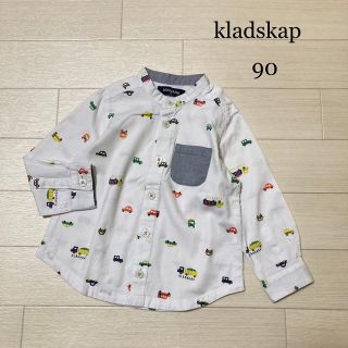 クレードスコープ(kladskap)のクレードスコープ　シャツ　90 美品　コットン　綿100 かっこいい　(Tシャツ/カットソー)