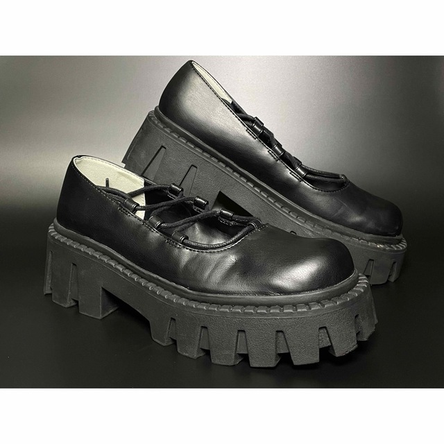 【美品】キャンディーストリッパー 24 バレエシューズ 厚底 レザー