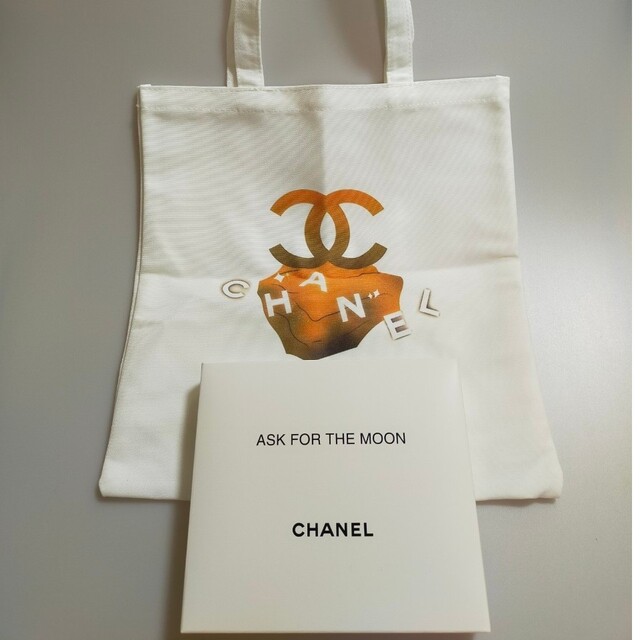 CHANEL - CHANEL ノベルティ トート ASK FOR THE MOONの通販 by CHANEL - CHANEL ノベルティ トート ASK FOR THE MOONの通販 by