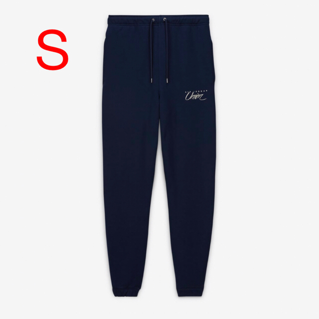 Jordan Brand（NIKE）(ジョーダン)の【Navy / S】Jordan x UNION Fleece Pants メンズのパンツ(その他)の商品写真