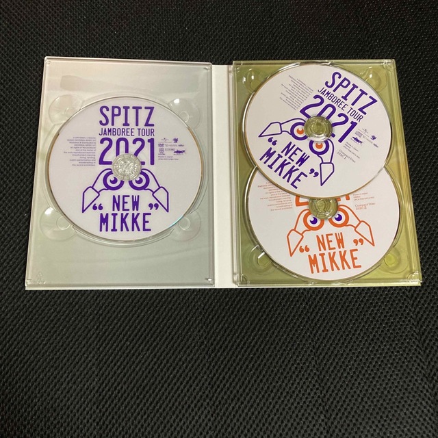 スピッツ NEW MIKKE 2021 DVD 2CD 初回限定盤 エンタメ/ホビーのDVD/ブルーレイ(ミュージック)の商品写真