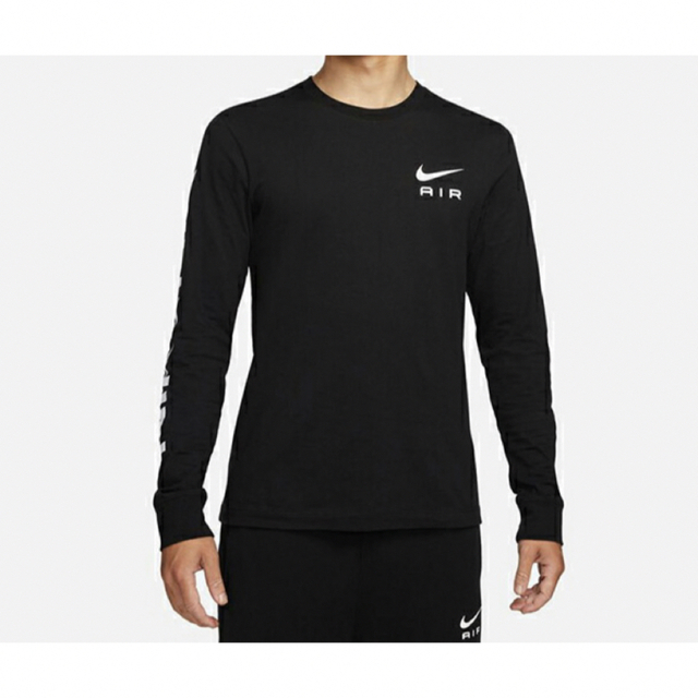 NIKE(ナイキ)の【新品•未使用】正規品　ナイキ Tシャツ 長袖 メンズ DX1010-010  メンズのトップス(Tシャツ/カットソー(七分/長袖))の商品写真