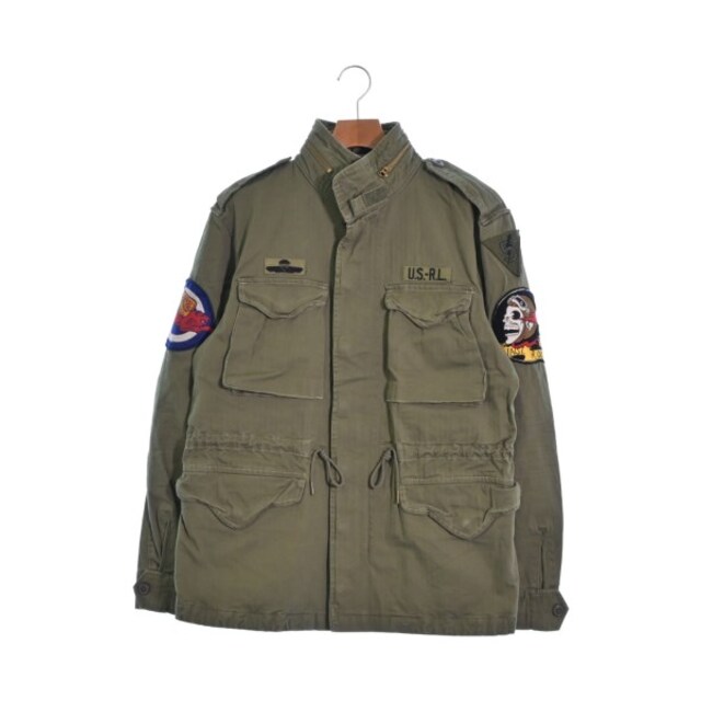 Polo Ralph Lauren ミリタリーブルゾン M カーキ等 【古着 Polo Ralph Lauren ミリタリーブルゾン M カーキ等 【古着