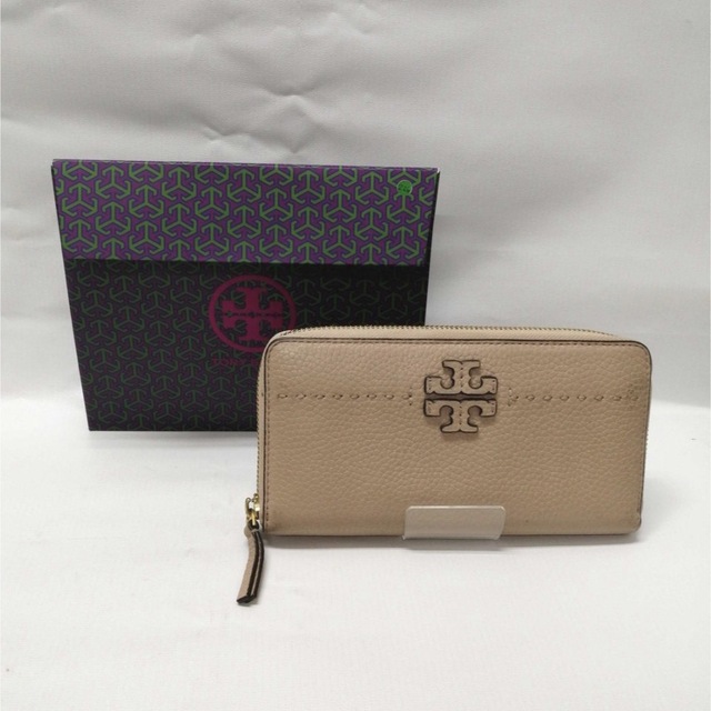 TORY BURCH ラウンドファスナー 長財布 - 財布