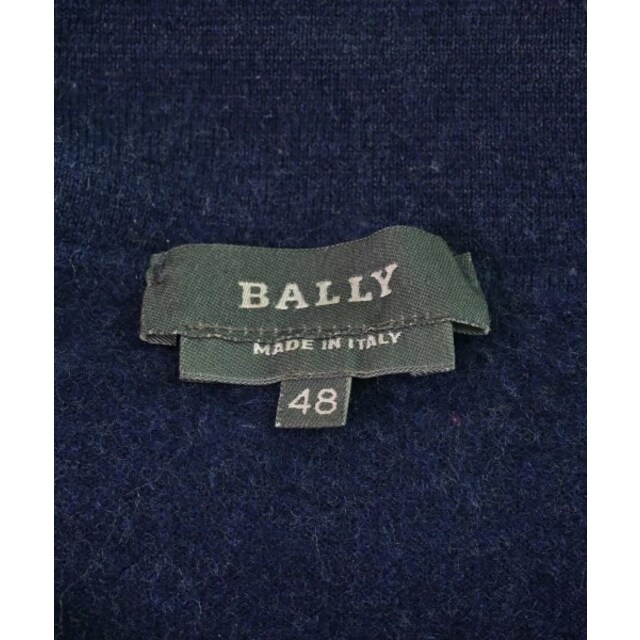 Bally(バリー)のBALLY バリー ニット・セーター 48(L位) 紺 【古着】【中古】 メンズのトップス(ニット/セーター)の商品写真