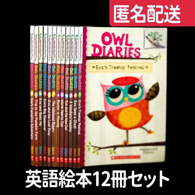 英語絵本 フクロウ日記 12冊セットOwl Diaries 子ども用洋書