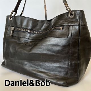 Daniel & Bob - ダニエル&ボブ RODI トートバッグ レザー ブラック
