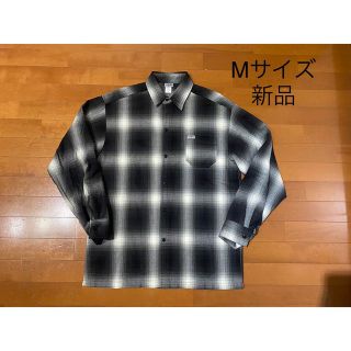 カルトップ(CALTOP)のCALTOP・オンブレ・シャドーチェック・Mサイズ・新品・ネルシャツ・メキシコ製(シャツ)