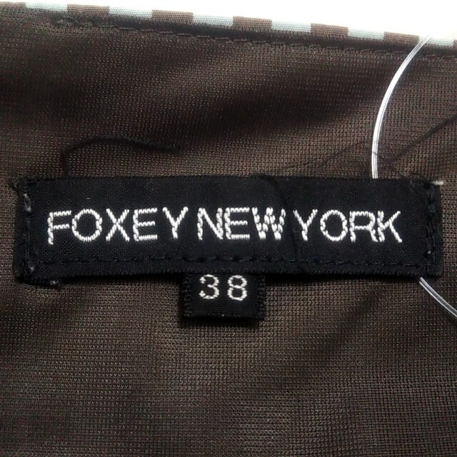 FOXEY NEW YORK(フォクシーニューヨーク)のフォクシーニューヨーク ワンピース 38 M - レディースのワンピース(その他)の商品写真