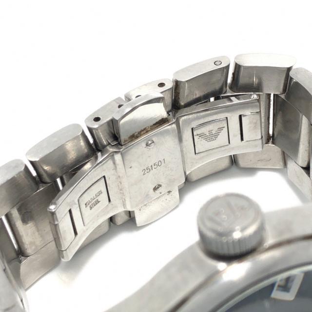 Emporio Armani(エンポリオアルマーニ)のアルマーニ 腕時計 - AR-0507 メンズ 黒 メンズの時計(その他)の商品写真