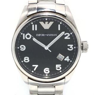 エンポリオアルマーニ(Emporio Armani)のアルマーニ 腕時計 - AR-0507 メンズ 黒(その他)