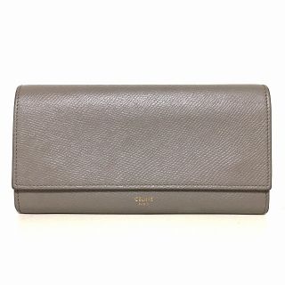 セリーヌ(celine)のセリーヌ 長財布 10B563BEL.10BL レザー(財布)