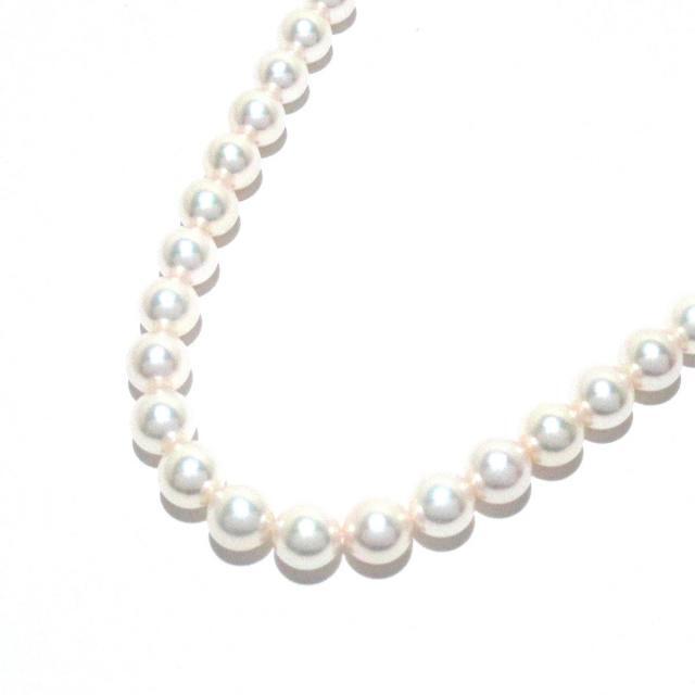 mikimoto(ミキモト) ネックレス美品  - 白