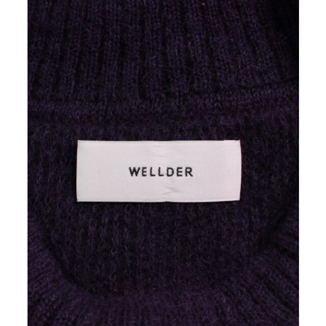 WELLDER ウェルダー ニット・セーター 4(M位) 紫