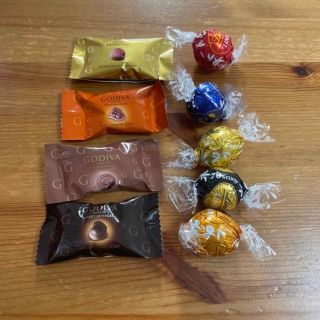 ゴディバ(GODIVA)の【GODIVA & LINDT】チョコレート全9種お試しセット(菓子/デザート)