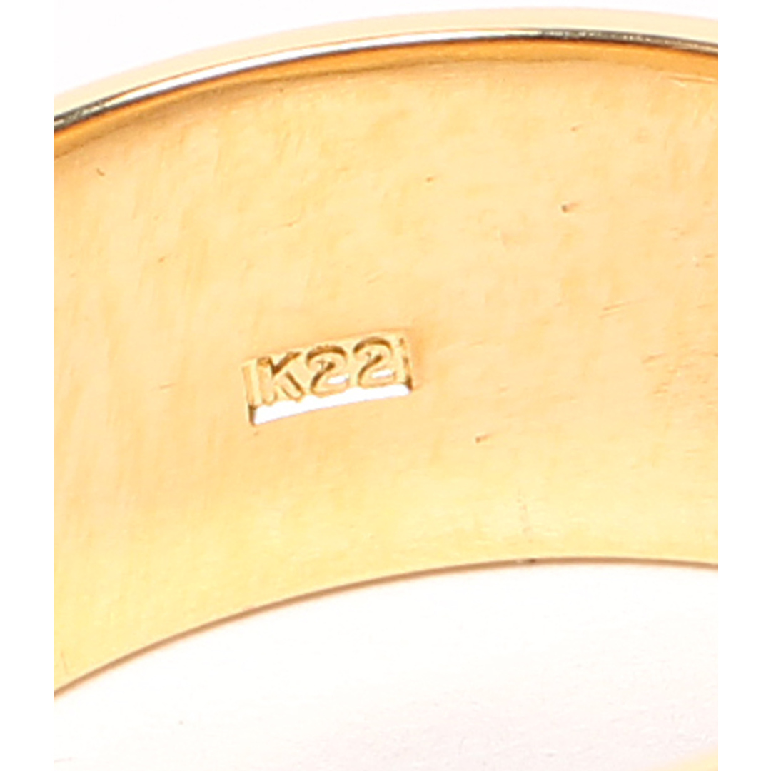 待望☆】 美品 21号 ユニセックス K22 指輪 リング リング(指輪 待望☆】 美品 21号 ユニセックス K22 指輪 リング リング(指輪