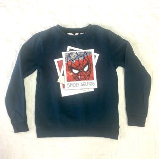 エイチアンドエム(H&M)のトレーナー　マーヴェル　スパイダーマン　H&M キッズ　135〜140 マーベル(ニット)