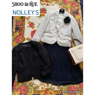 シューラルー(SHOO・LA・RUE)の【美品9号】SHOO-LA-RUE＋NOLLEY'Sフォーマルスーツ4点(スーツ)