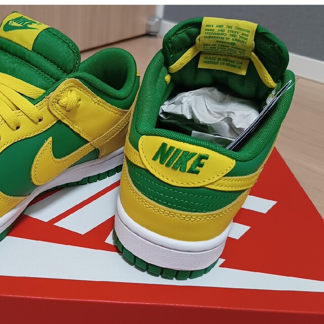 NIKE(ナイキ)のナイキ★ダンクロー★リバースブラジル★26cm☆NIKE dunk low メンズの靴/シューズ(スニーカー)の商品写真