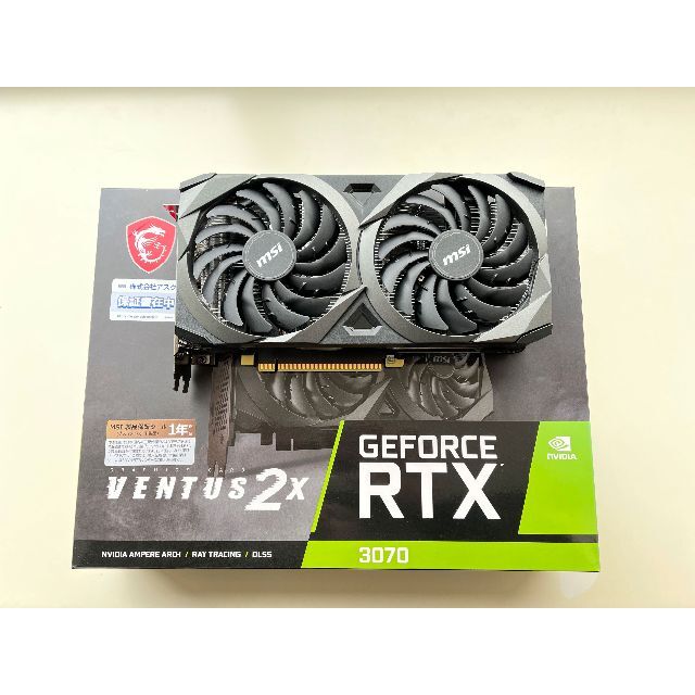 PC/タブレットMSI GeForce RTX 3070 VENTUS 2X 8G OC LHR