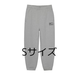 ステューシー(STUSSY)のNIKE ナイキ stussy ステューシー スウェット パンツ グレー　S(その他)