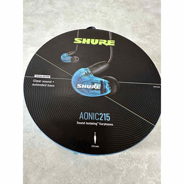 SHURE AONIC215 スマホ/家電/カメラのオーディオ機器(ヘッドフォン/イヤフォン)の商品写真