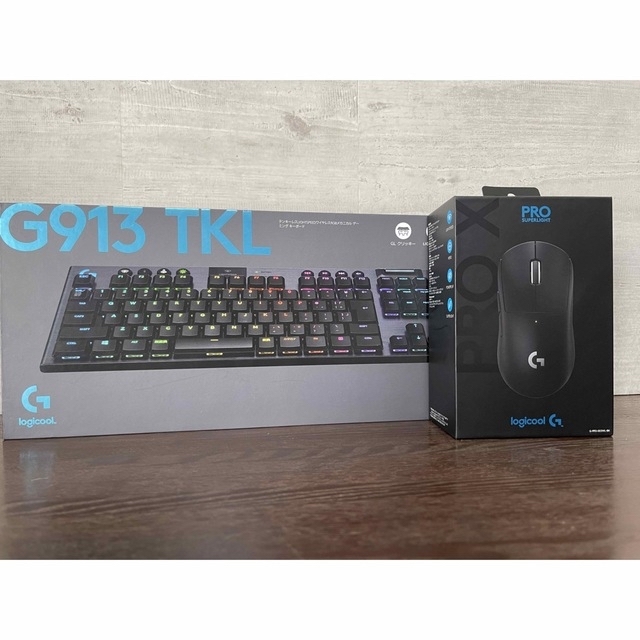 G913 TKL キーボード& G PRO X SUPERLIGHT マウス | www