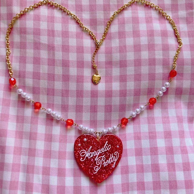 Angelic Pretty - Angelic Pretty Deco Heart ネックレスの通販 by ...