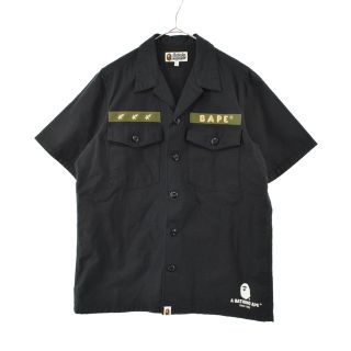 アベイシングエイプ(A BATHING APE)のA BATHING APE アベイシングエイプ BAPE STAR Shirt ベイプスター 半袖シャツ ブラック(シャツ)