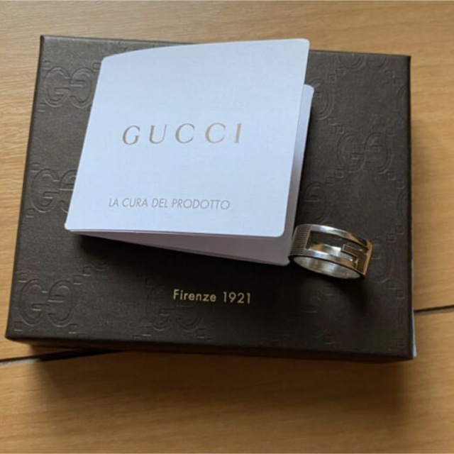 Gucci(グッチ)のsuzu様専用 GUCCI グッチ リング（12号 ユニセックス） レディースのアクセサリー(リング(指輪))の商品写真