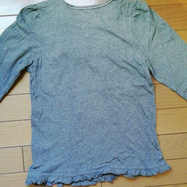 mezzo piano(メゾピアノ)のメゾピアノ　長袖ロングTシャツ　150cm キッズ/ベビー/マタニティのキッズ服女の子用(90cm~)(Tシャツ/カットソー)の商品写真