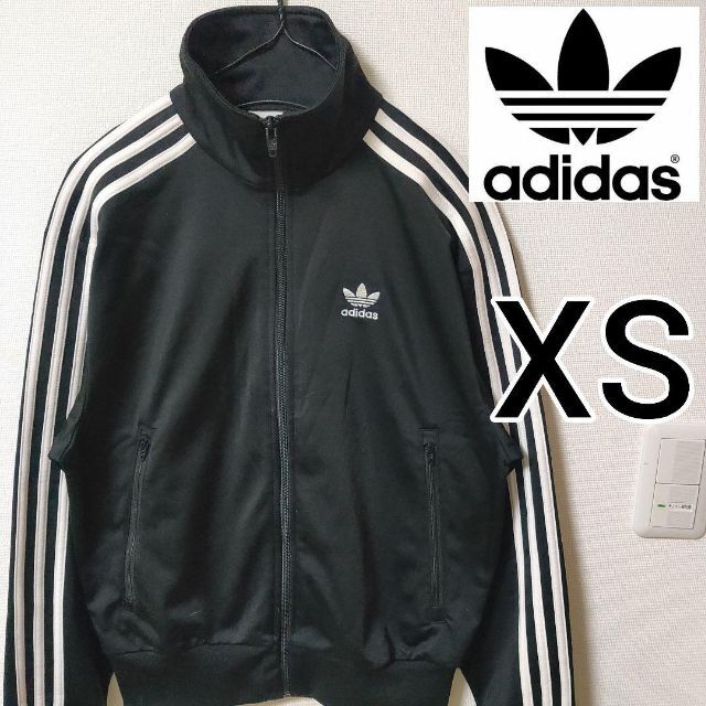 Originals（adidas）(オリジナルス)のadidas 黒 ファイヤーバード 男性XS アディダスジャージ トラックトップ メンズのトップス(ジャージ)の商品写真