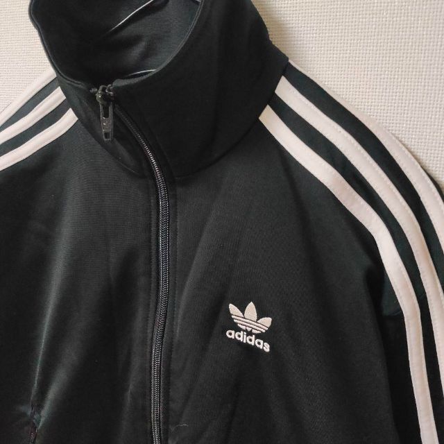 Originals（adidas）(オリジナルス)のadidas 黒 ファイヤーバード 男性XS アディダスジャージ トラックトップ メンズのトップス(ジャージ)の商品写真