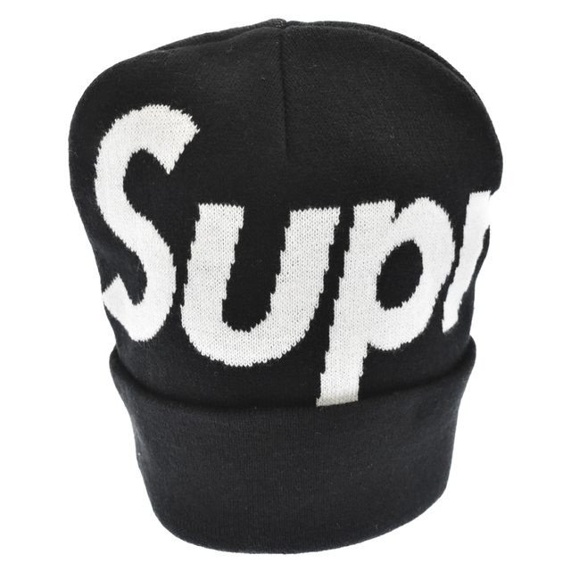 Supreme Big Logo Beanie Black シュプリームリームメンズ