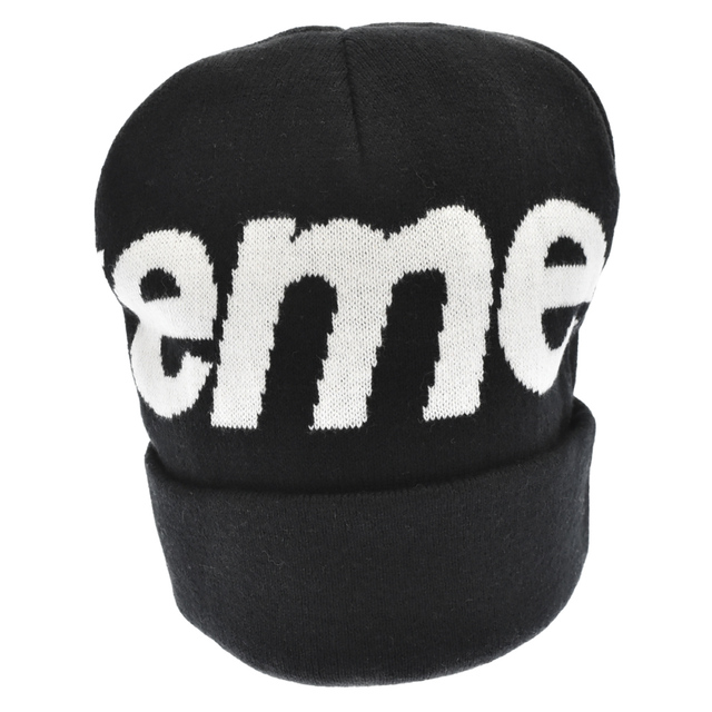 Supreme Big Logo Beanie 黒