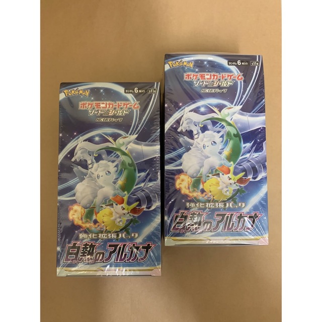ポケモンカード 白熱のアルカナ BOX 新品未開封 シュリンク付き ポケモンカード 白熱のアルカナ BOX 新品未開封 シュリンク付き