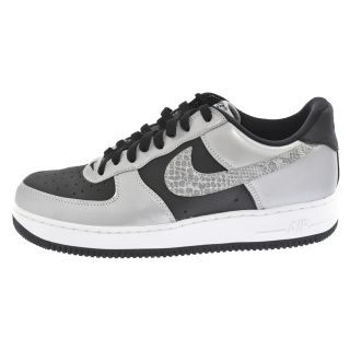 ナイキ(NIKE)のNIKE ナイキ AIR FORCE 1 LOW SILVER SNAKE エアフォース1 ローカットスニーカー シルバースネーク 黒蛇 ブラック/シルバー DJ6033-001 US11(スニーカー)