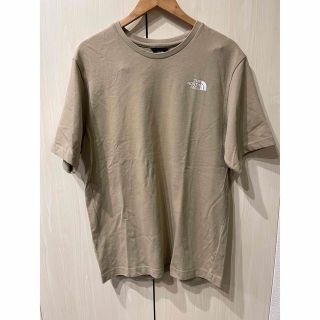 ザノースフェイス(THE NORTH FACE)のノースフェイス　Tシャツ　サイズL ベージュ(Tシャツ/カットソー(半袖/袖なし))