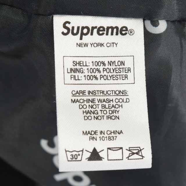 SUPREME シュプリーム 17AW Hooded Logo Half Zip Pullover フーデット