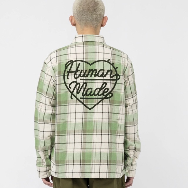定期入れの HUMAN MADE - CHECKED OVERSHIRT HUMAN MADE シャツ - www