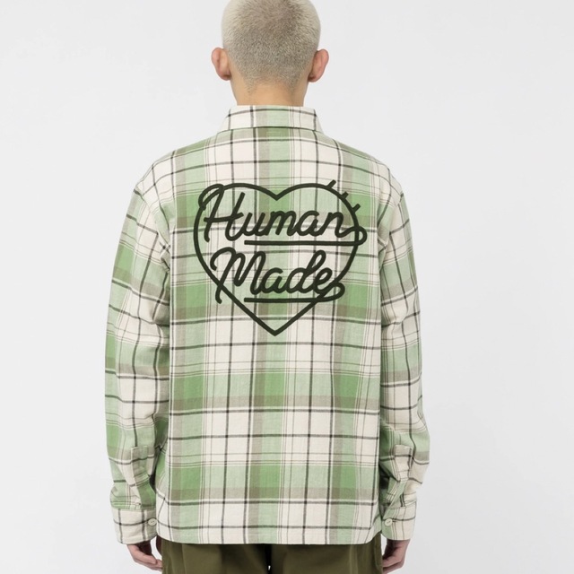 HUMAN MADE(ヒューマンメイド)のCHECKED OVERSHIRT HUMAN MADE メンズのトップス(シャツ)の商品写真