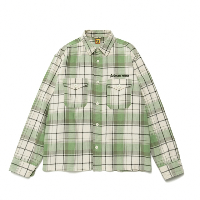 HUMAN MADE(ヒューマンメイド)のCHECKED OVERSHIRT HUMAN MADE メンズのトップス(シャツ)の商品写真