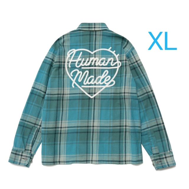 CHECKED OVERSHIRT HUMAN MADE XL